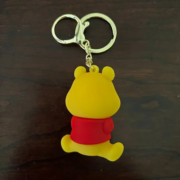 DISNEY Winnie the Pooh Keychain Key Fob (BRAND-NEW‎ & SO CUTE!) - Picture 2 of 4
